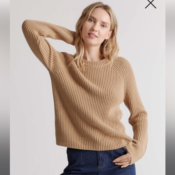Quince Sweaters - Quince Fisherman Organic Cotton Sweater